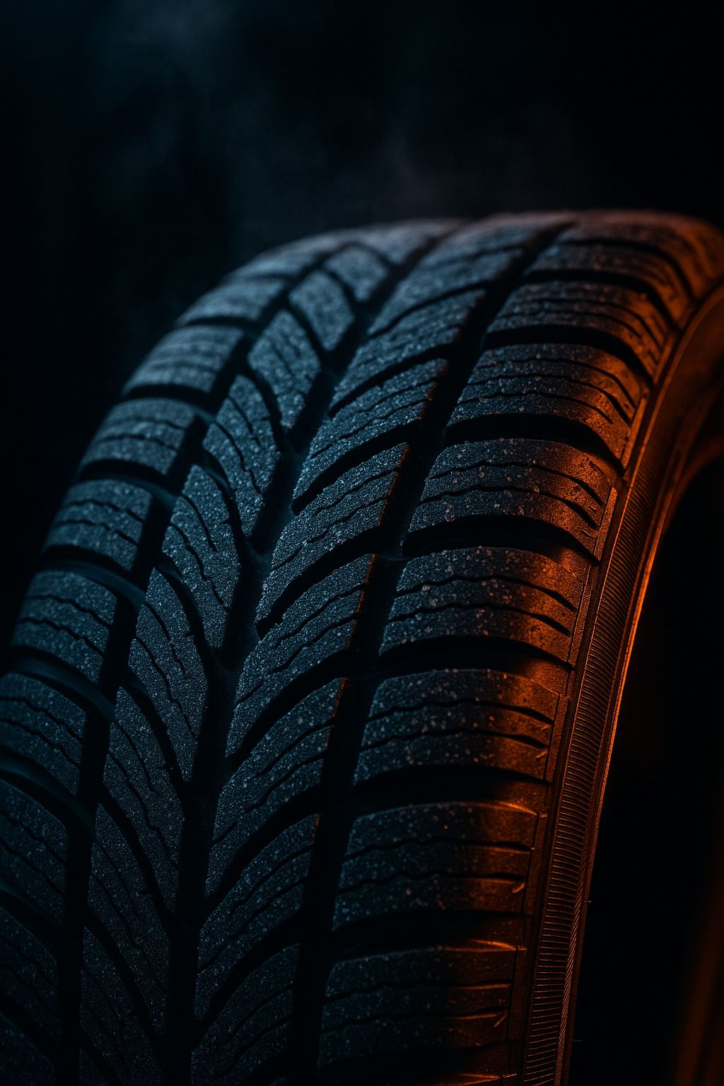 Sous 7 °C, la gomme d'un pneu été durcit et freine moins bien, même sur route sèche.